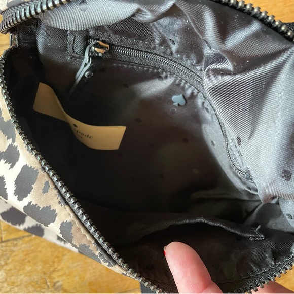Kate spade leopard convertible crossbody mini backpack - Picture 6 of 6